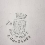 Oval presentation dish Lou Basquez manufacture Saint-Amand