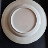 Vintage campaign scene plate