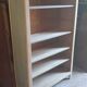 Library furniture with solid beech cornice scandinavian