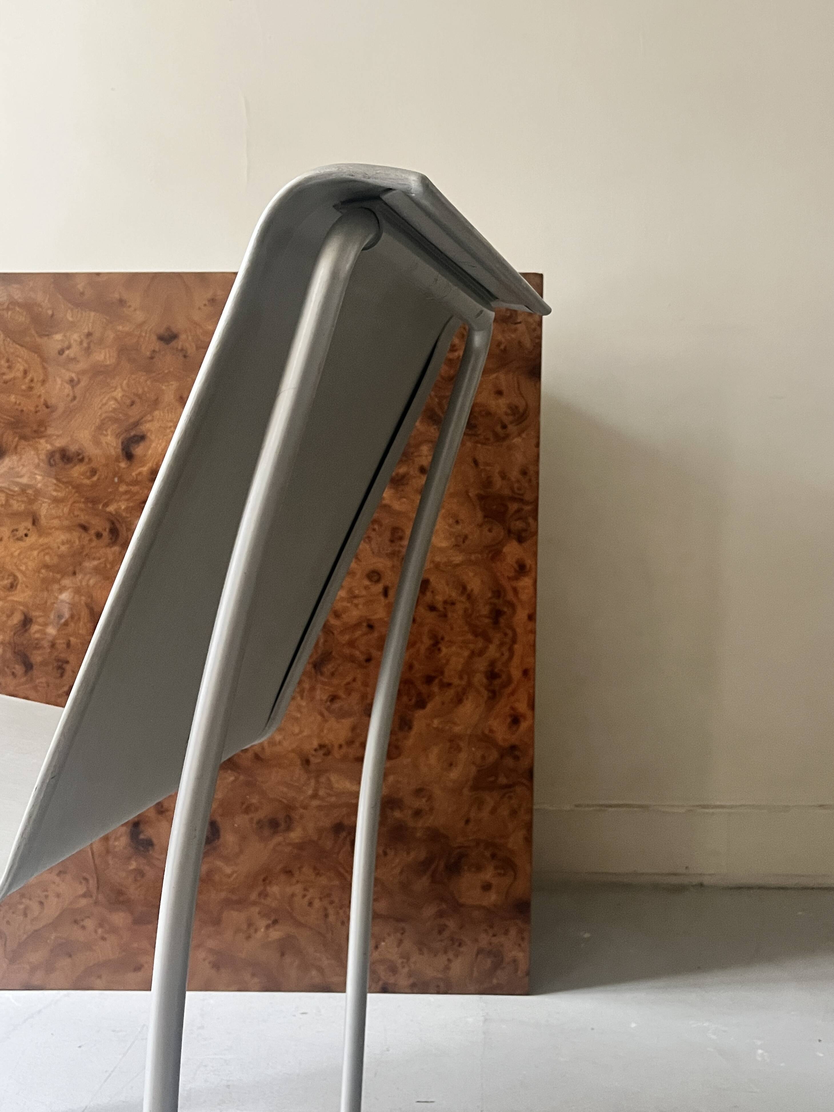 SUPERLIGHT chrome metal chair by Frank Gerhy, Edition Emeco USA