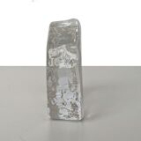 Paperweight Lion head sculpture Arques Crystal