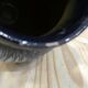 Glazed ceramic vase