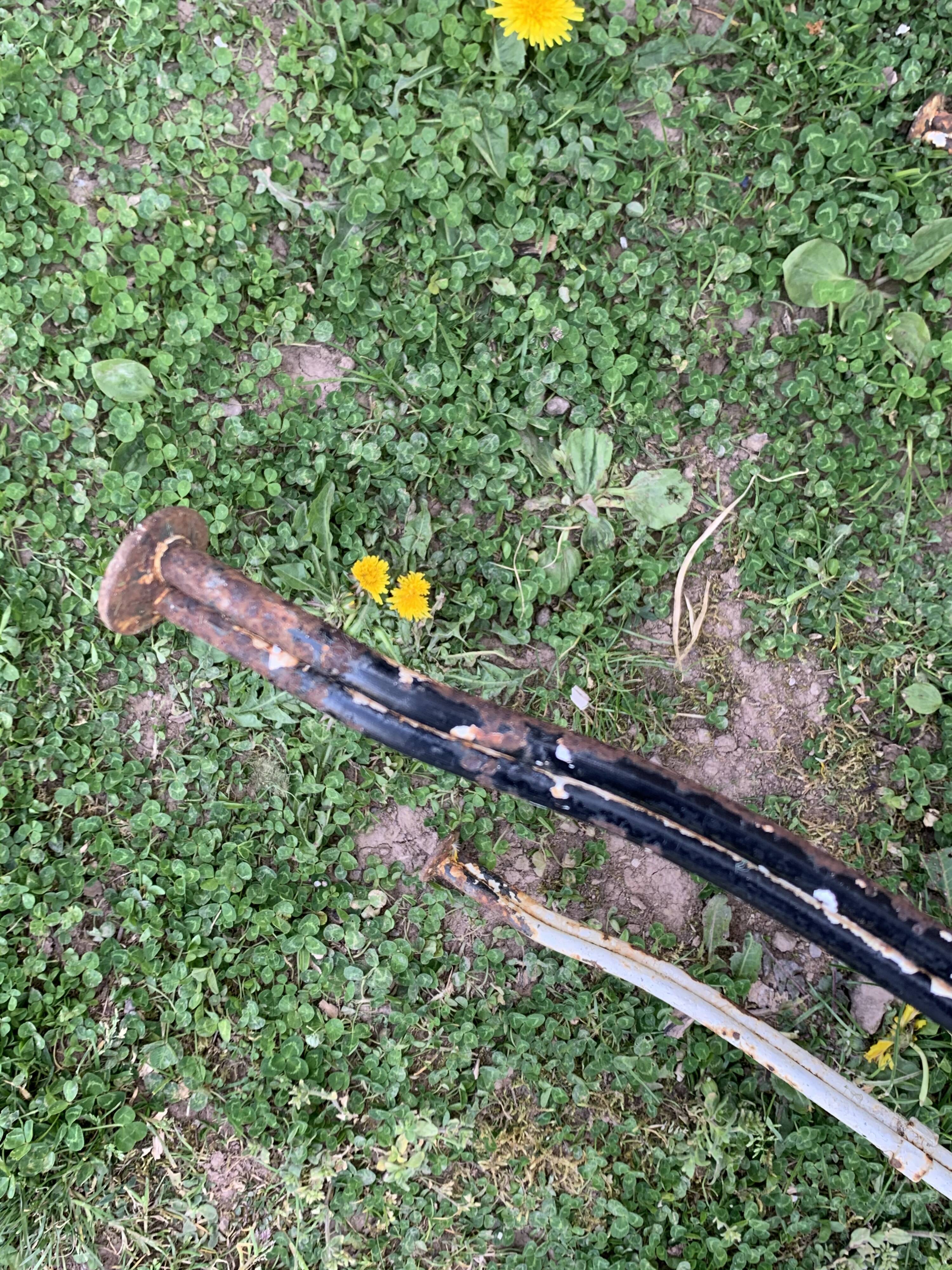 Lot of 2 garden chairs