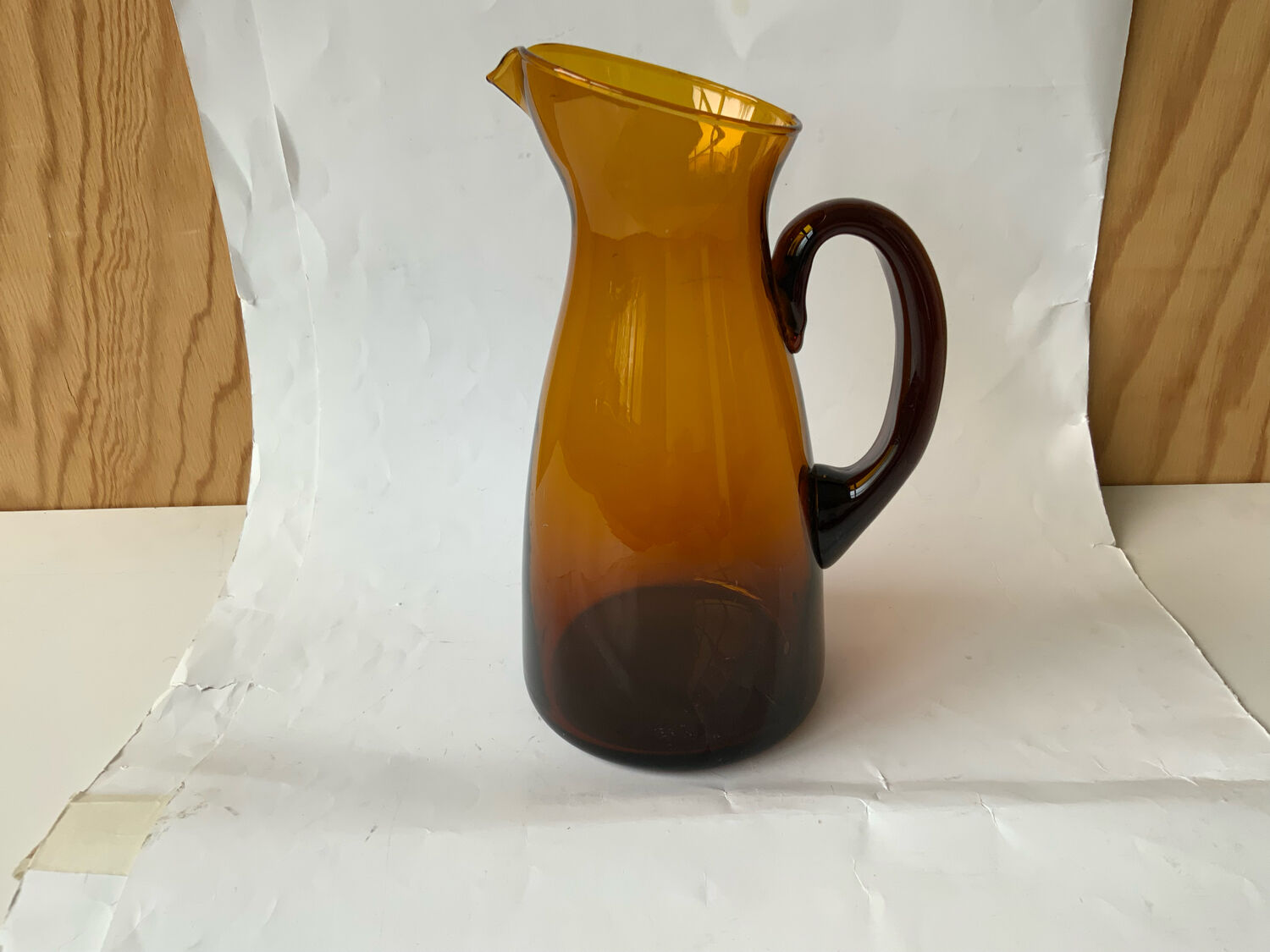 Pot à eau ambre Selency x Monoprix Croisé Laroche