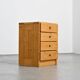 Commode en pin, les Arcs 1800, France