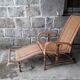 Rattan long chair