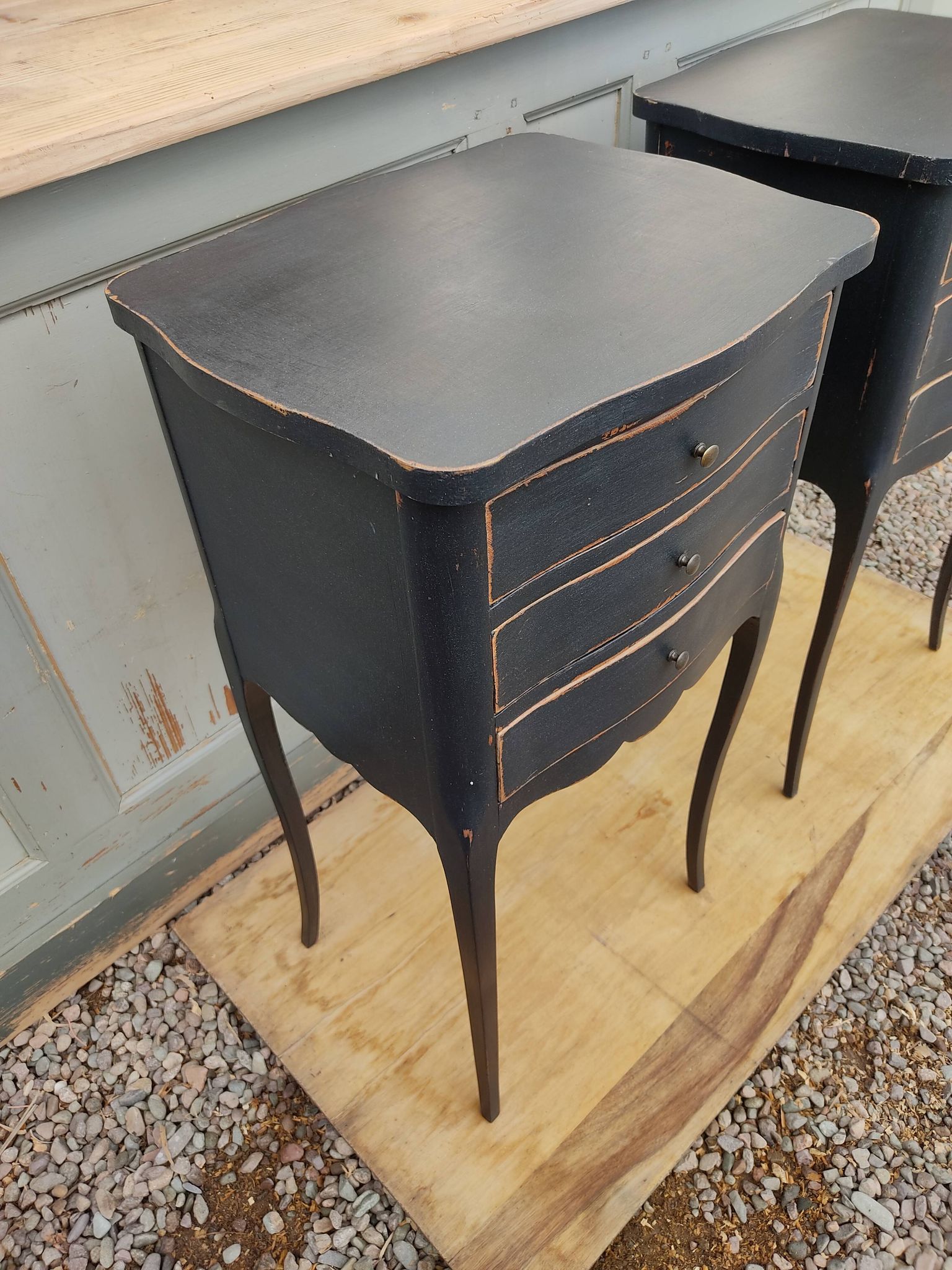 Louis XV style bedside table