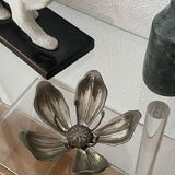Ashtrays, lotus flower, removable petals, made of metal.