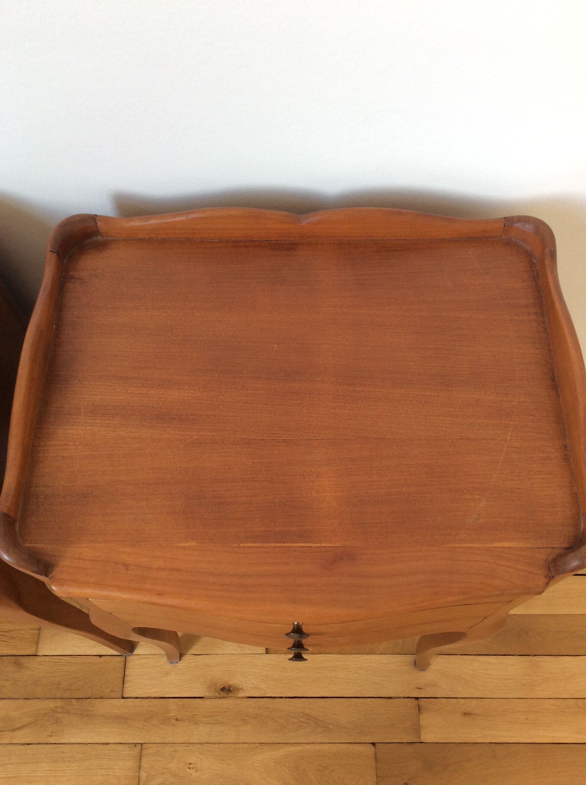 Louis XV style bedside pair