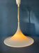 White Space Age Suspension "Witch Hat" Mid-Century