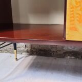 Wardrobe, 1950s bookcase, brass print / tips.