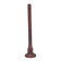 Antique art deco french turned oak floor lamp