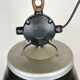Industrial Black Enamel Factory Pendant Lamp, 1960s
