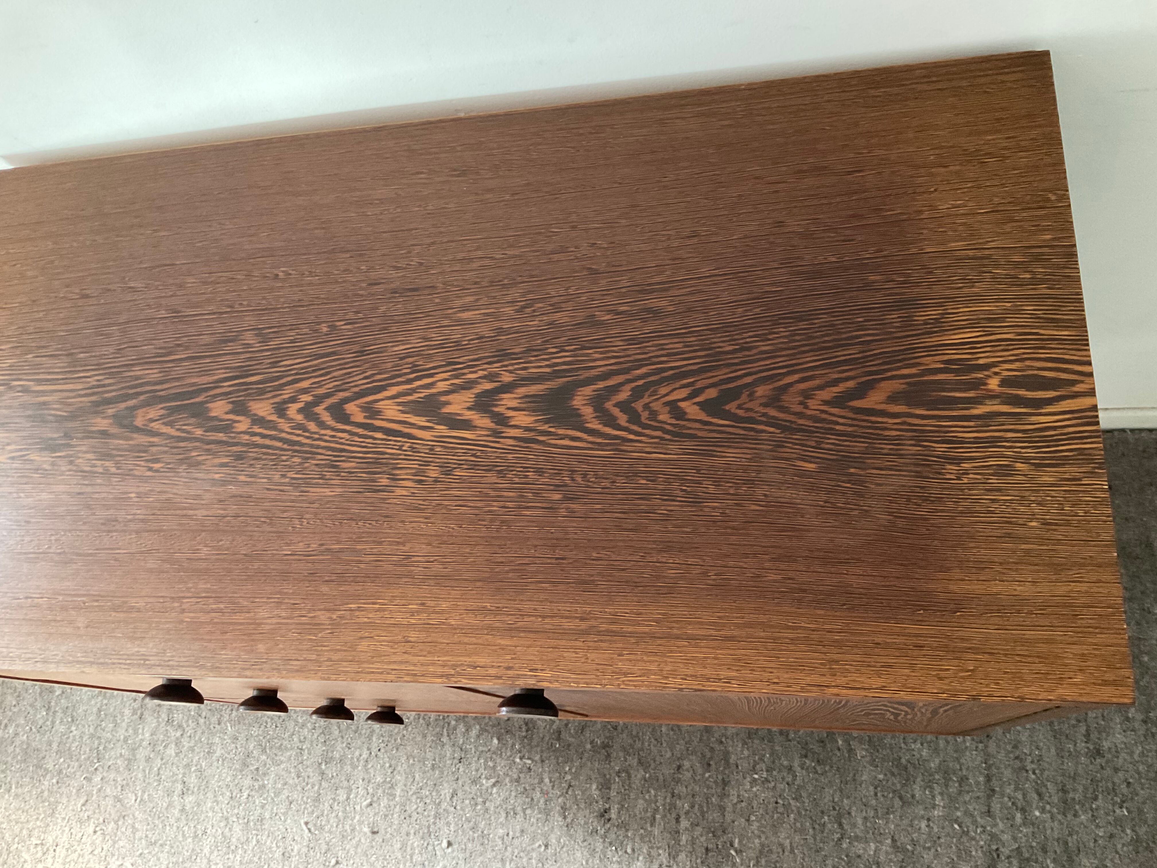 Vintage rosewood chest of drawers 60s