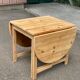 Extendable dining table with leaves renovated by Karin Mobring for Ikea 1970