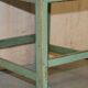 Pair of antique French chairs with original paint.