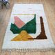 Traditional handmade Moroccan wool rug 250cmx150cm