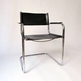 Marcel Breuer 1960 vintage leather armchair chair