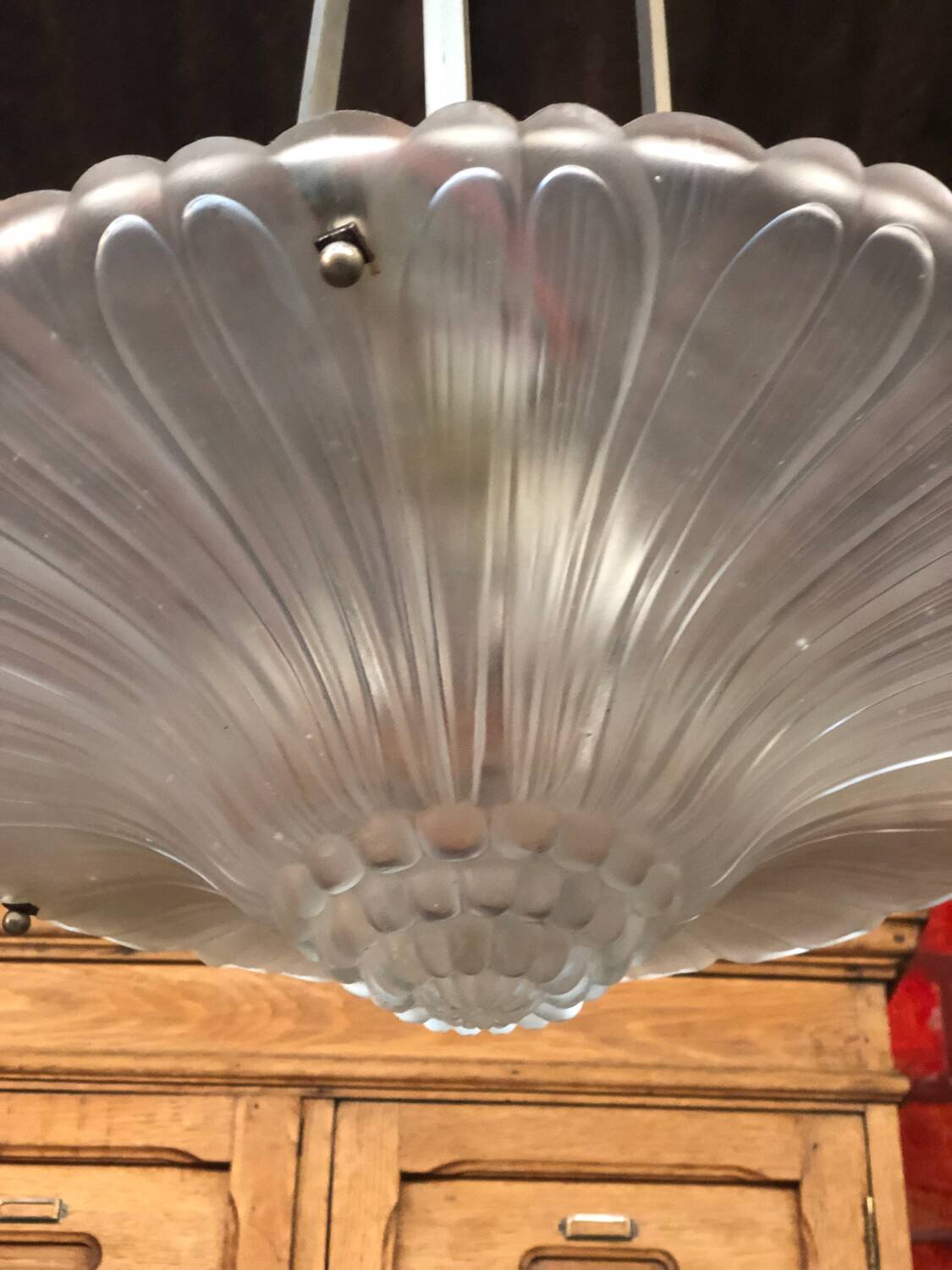 Old Art Deco chandelier