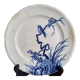 Japanese Longwy earthenware plate