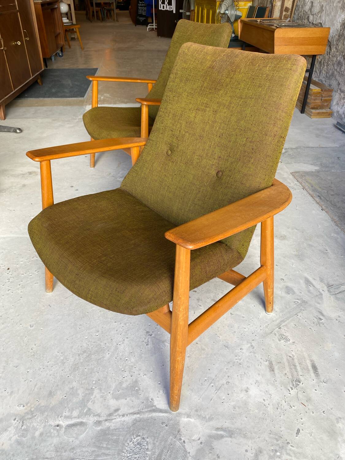 Pierre GUARICHE armchairs