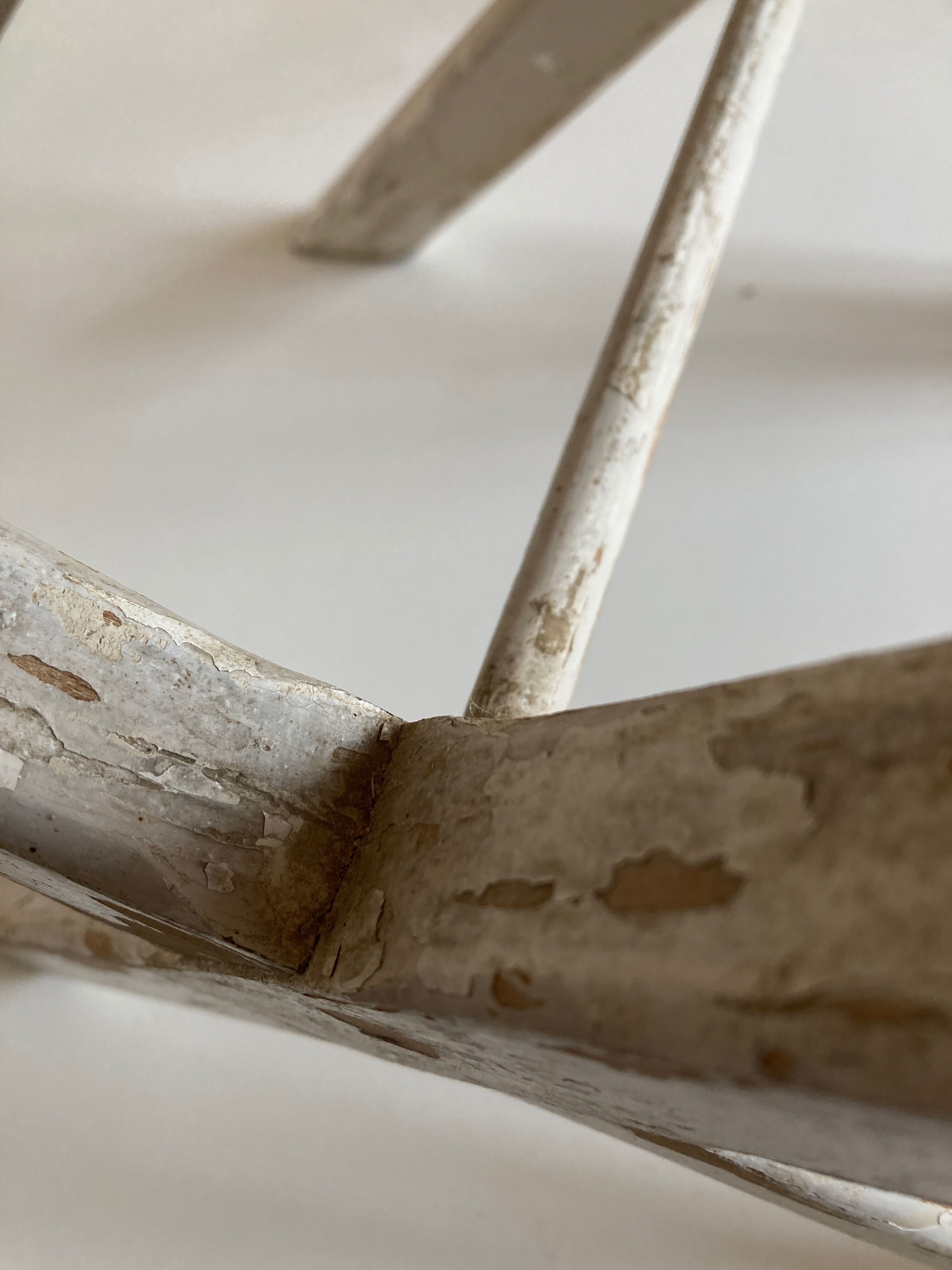 Tabouret chevet néo classique directoire patine d'origine 1950