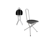 4 CHAISES PLIANTES ISAK — NIELS GAMMELGAARD POUR IKEA, 1986