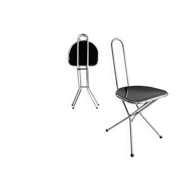 4 FOLDING CHAIRS ISAK — NIELS GAMMELGAARD FOR IKEA, 1986