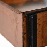 Vintage metal planter