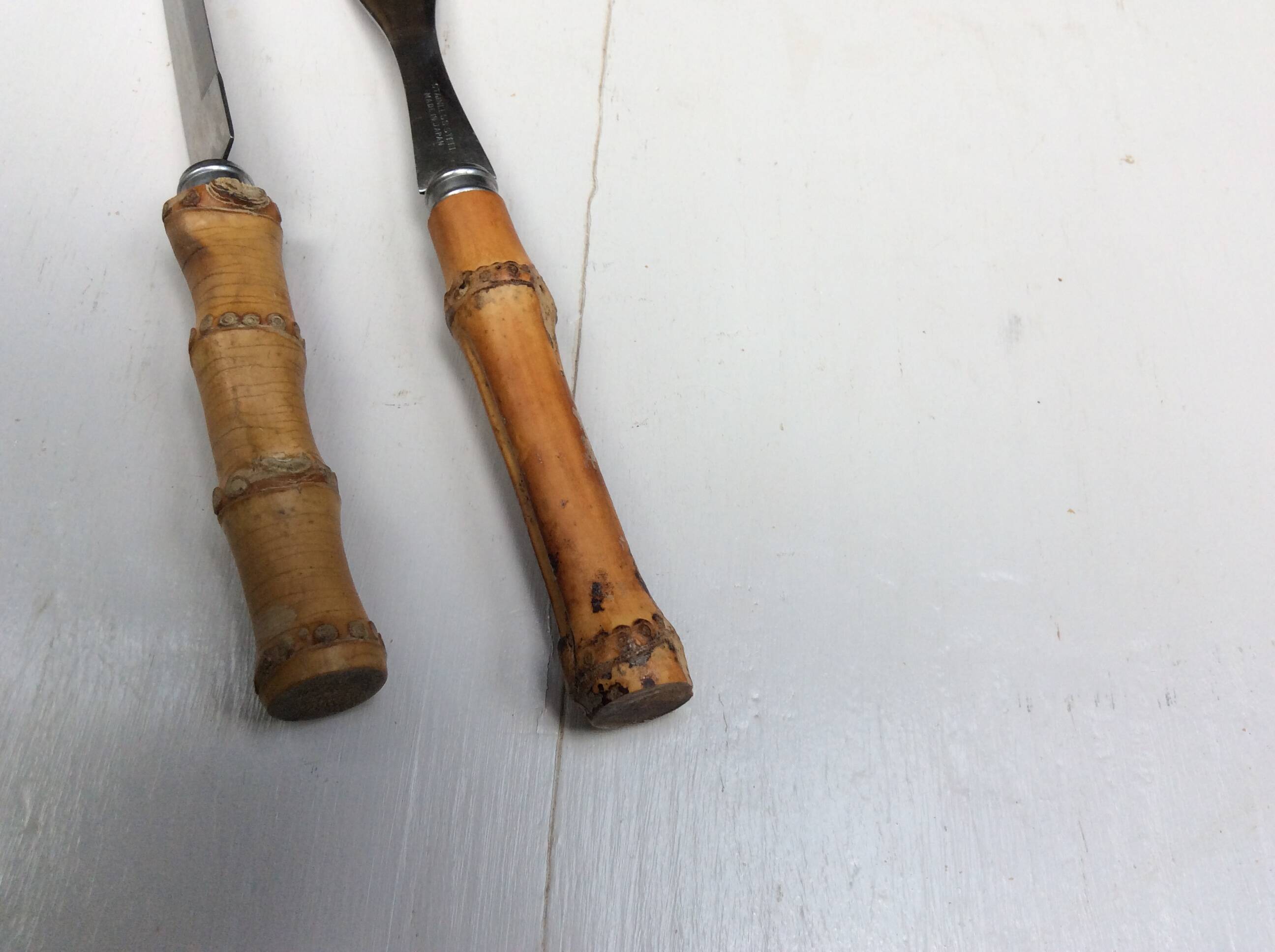 Bamboo cutting cutlery