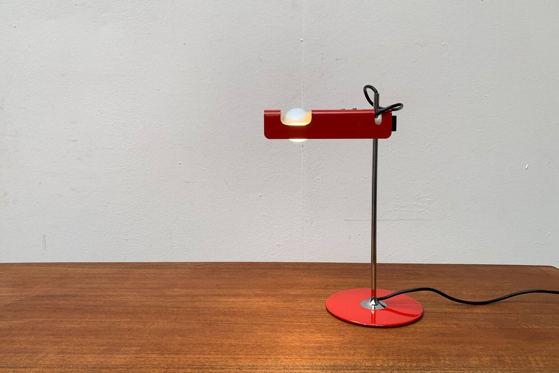Mid-Century Italian Spider 291 Table Lamp by Joe Colombo for Oluce, 1960s