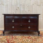 Commode basse - Meuble TV anglaise en acajou Cheppendeale