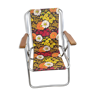 Foldable chair camping vintage Pouch DDR floral decoration