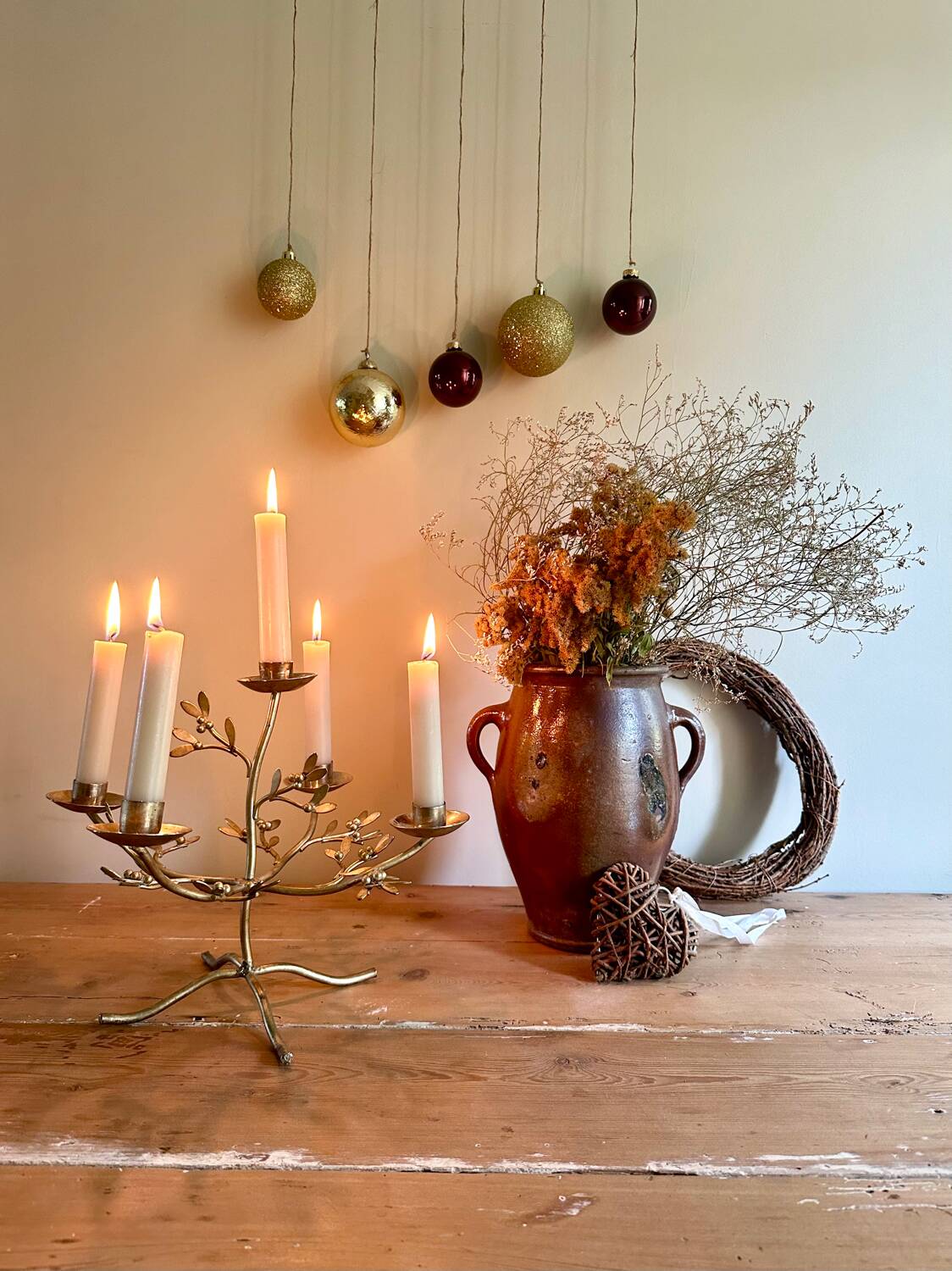 5-branch candle holder