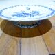 Flat compote dish on pedestal Gien Chardons 260606