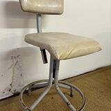 Old industrial workshop chair