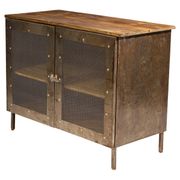 Armoire en fer industriel des années 1950, Tchécoslovaquie