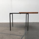 Mid-century minimalist convertible side table model T-Angle by Florence Knoll for Knoll International, 1950s.