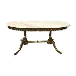 Table basse marbre et