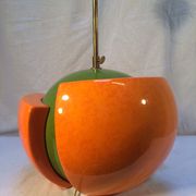 Vintage lamp "Laurence" ball format by François Chatain for Roche Bobois - 80s