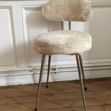 Vintage moumoute chair