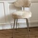 Vintage moumoute chair