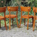4 "classic" bistro chairs from Horgen-Glarus (Switzerland) 1950s