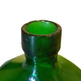 Bouteille de Levure Petit Modèle en Verre Vert, 1950s