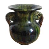 Vallauris Vallis Aurea vintage decoration ceramic vase