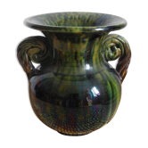 Vase céramique Vallauris Vallis Aurea déco vintage
