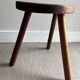 Tabouret tripode bois