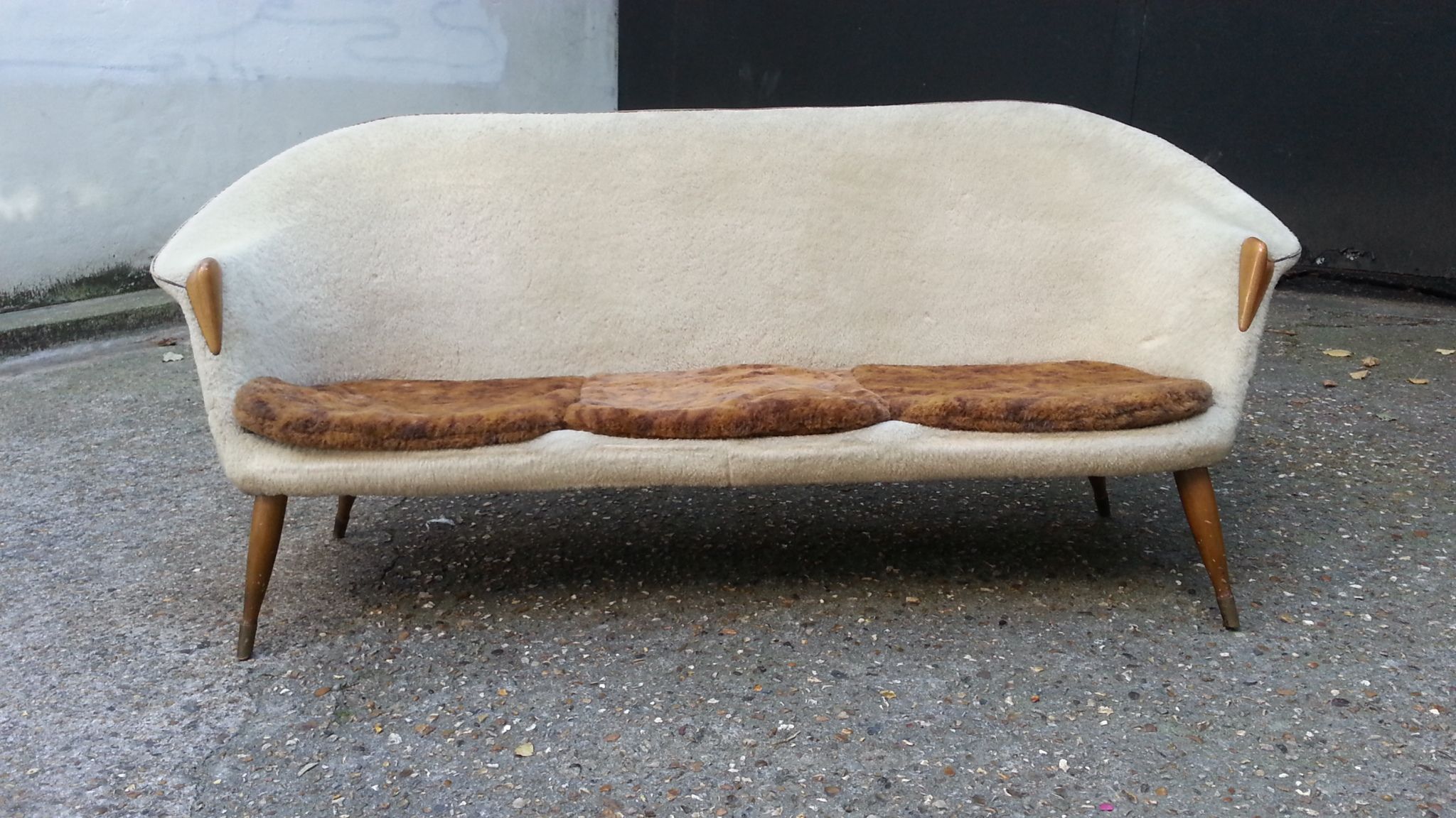 Living room sofa and 2 chairs original Nanna Jorgen Ditzel and