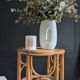 Plant stand, vintage side table, 1970s bamboo.