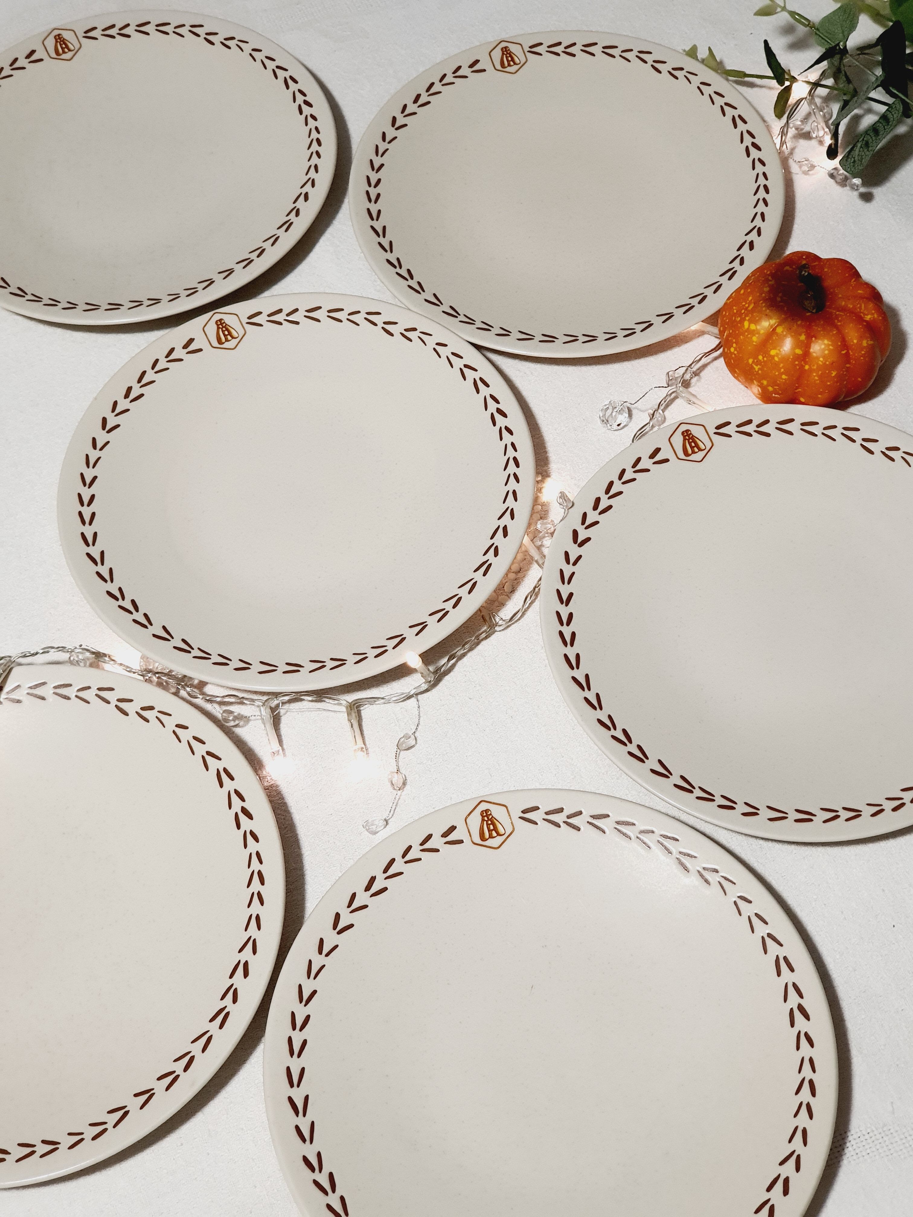 Lot of 6 Laguiole dessert plates